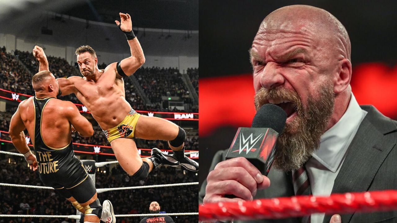 Triple H and LA Knight! (Credits: WWE.Com)