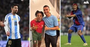 “My brother, are you crazy?” - Ronaldinho reacts after watching Cristiano Ronaldo fan IShowSpeed’s ranking for Lionel Messi in top 10 footballers