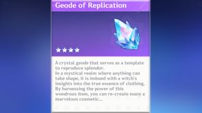 How to get Geode of Replication in Genshin Impact