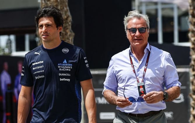 F1 star Carlos Sainz mind-blown by his 63-year-old father's 'monster' car