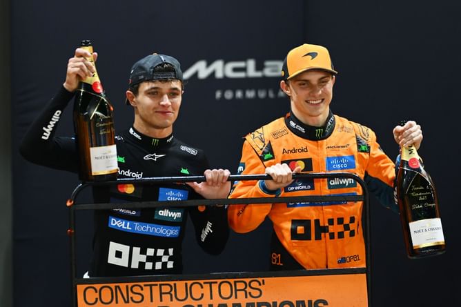 "That's a pretty s**t job": Oscar Piastri's rant against teammate Lando Norris after the McLaren duo made contact in the race
