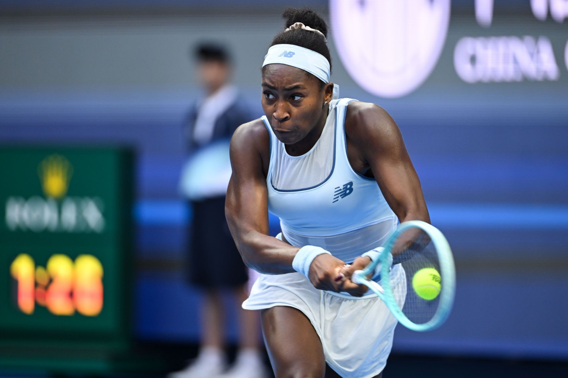 Gauff hold a steong 13-2 record in China.  (Source: Getty)