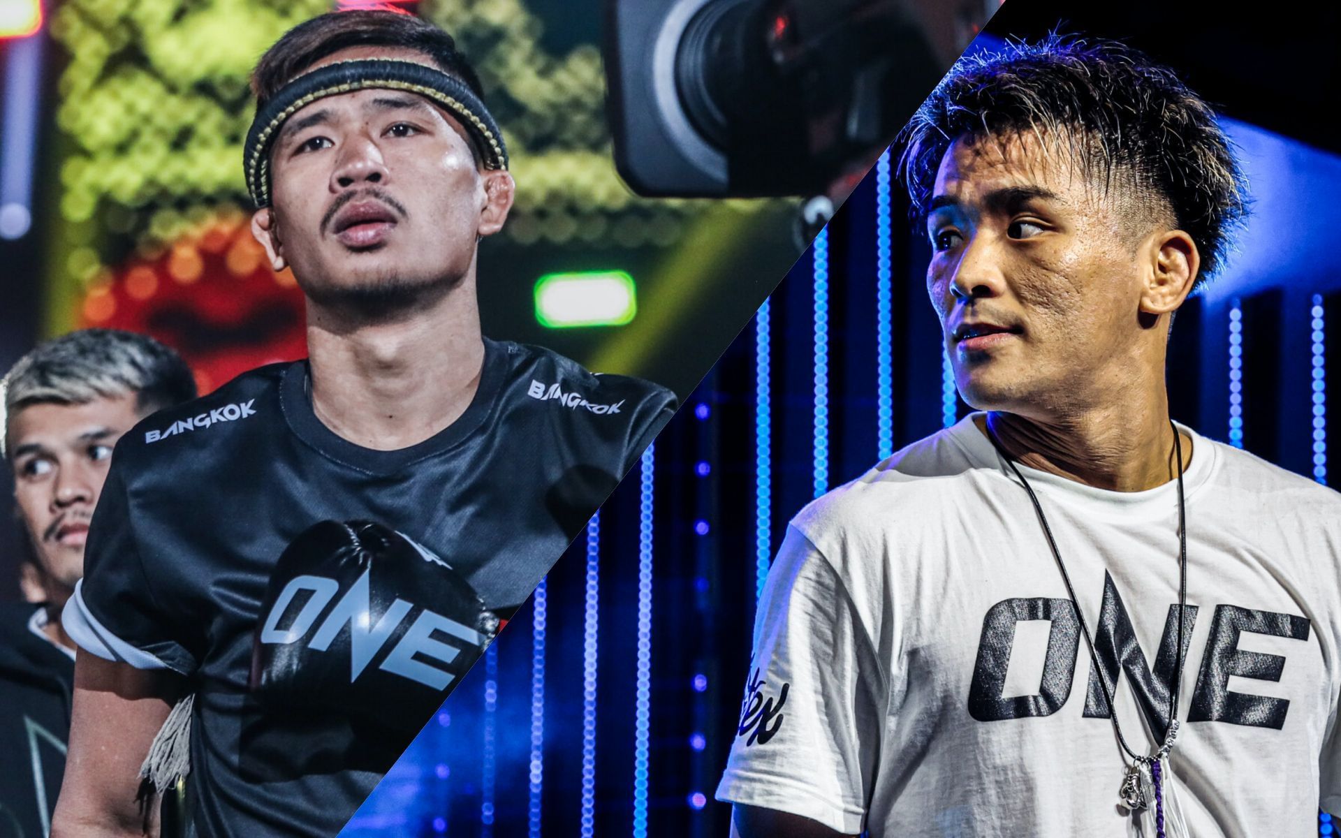 Superlek (L) vs Yuki Yoza (R) | Image by ONE Championship