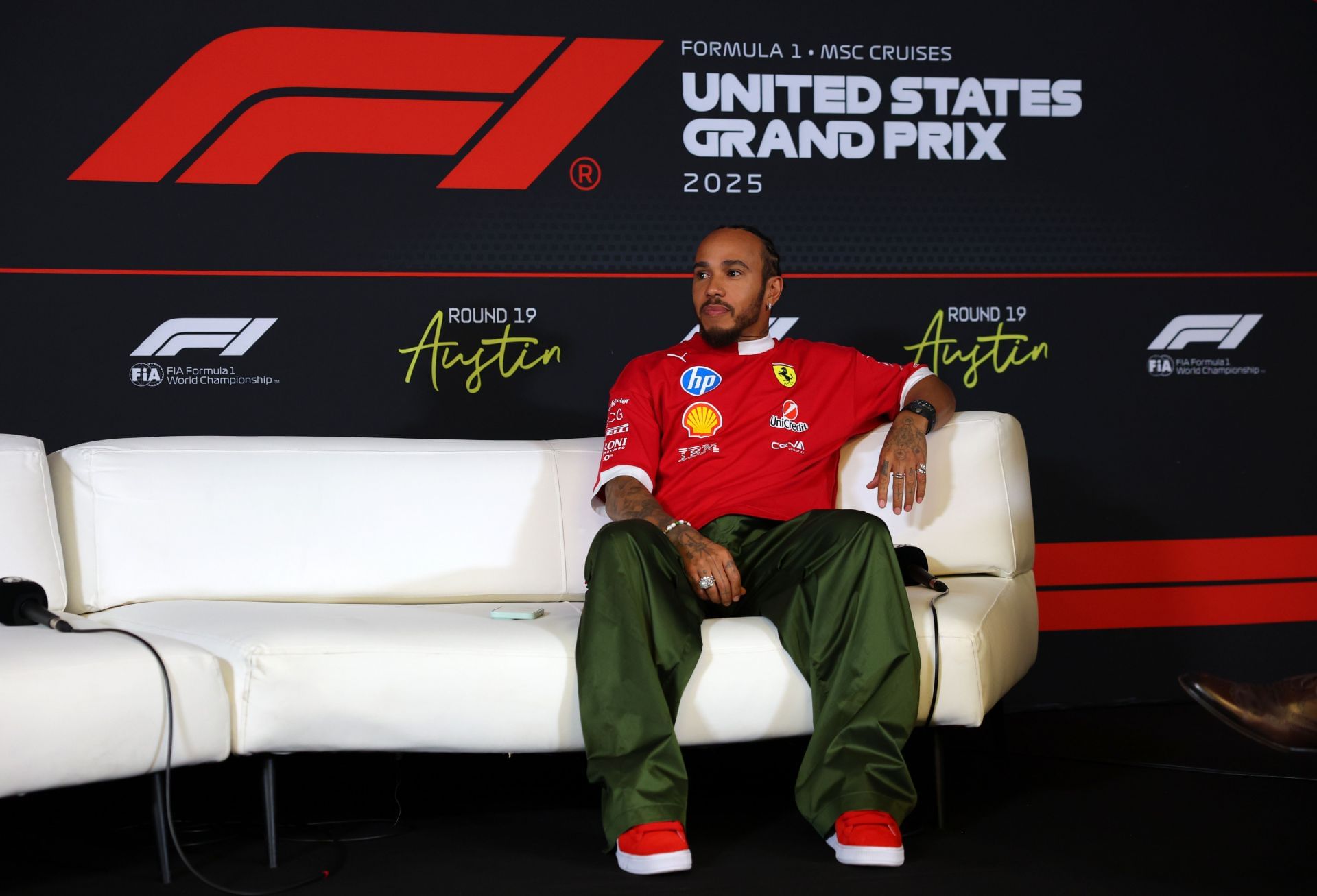 Lewis Hamilton breaks 43-year-old unwanted record at the F1 US GP as Ferrari stint suffers another jolt
