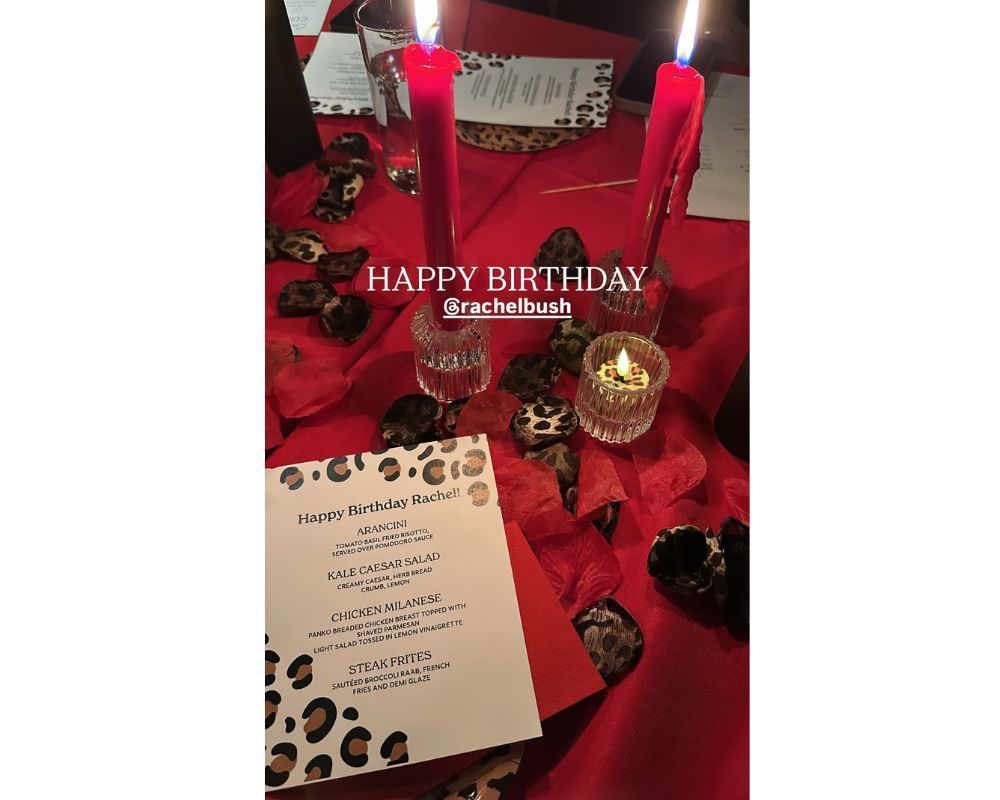 Shane Buechele&#039;s wife Paige enjoys a cozy dinner date celebrating Jordan Poyer&#039;s wife Rachel Bush&#039;s birthday [IG/@paige.buechele]