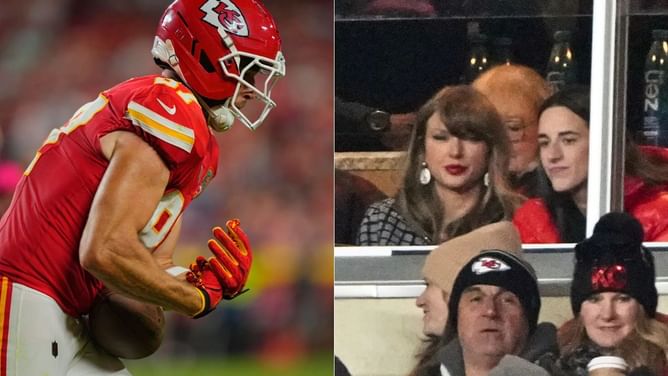 "Amazing and refreshing": Skip Bayless couldn't be happier at Caitlin Clark and Taylor Swift's screen time snub after Travis Kelce's plays