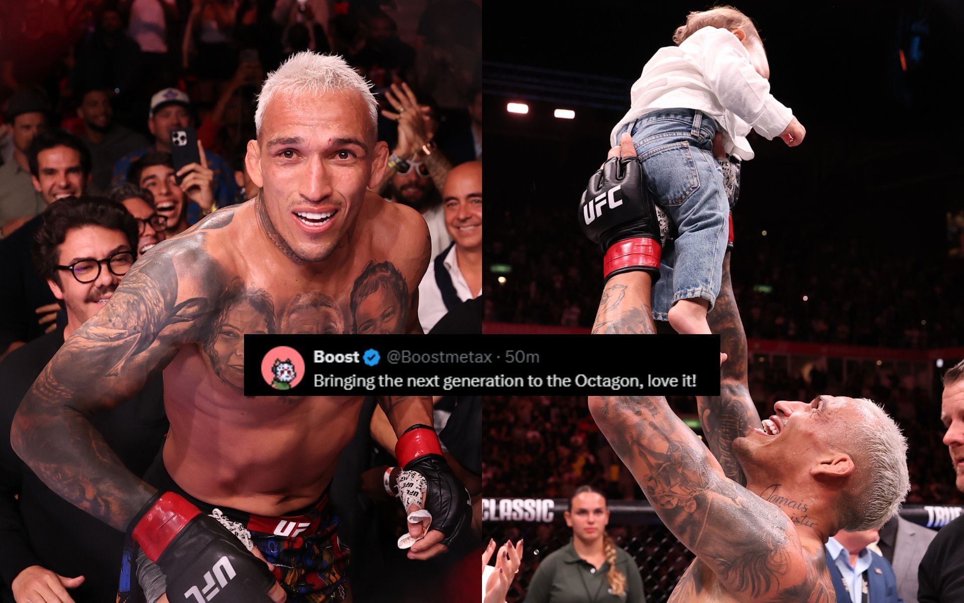 Fans react to Charles Oliveira