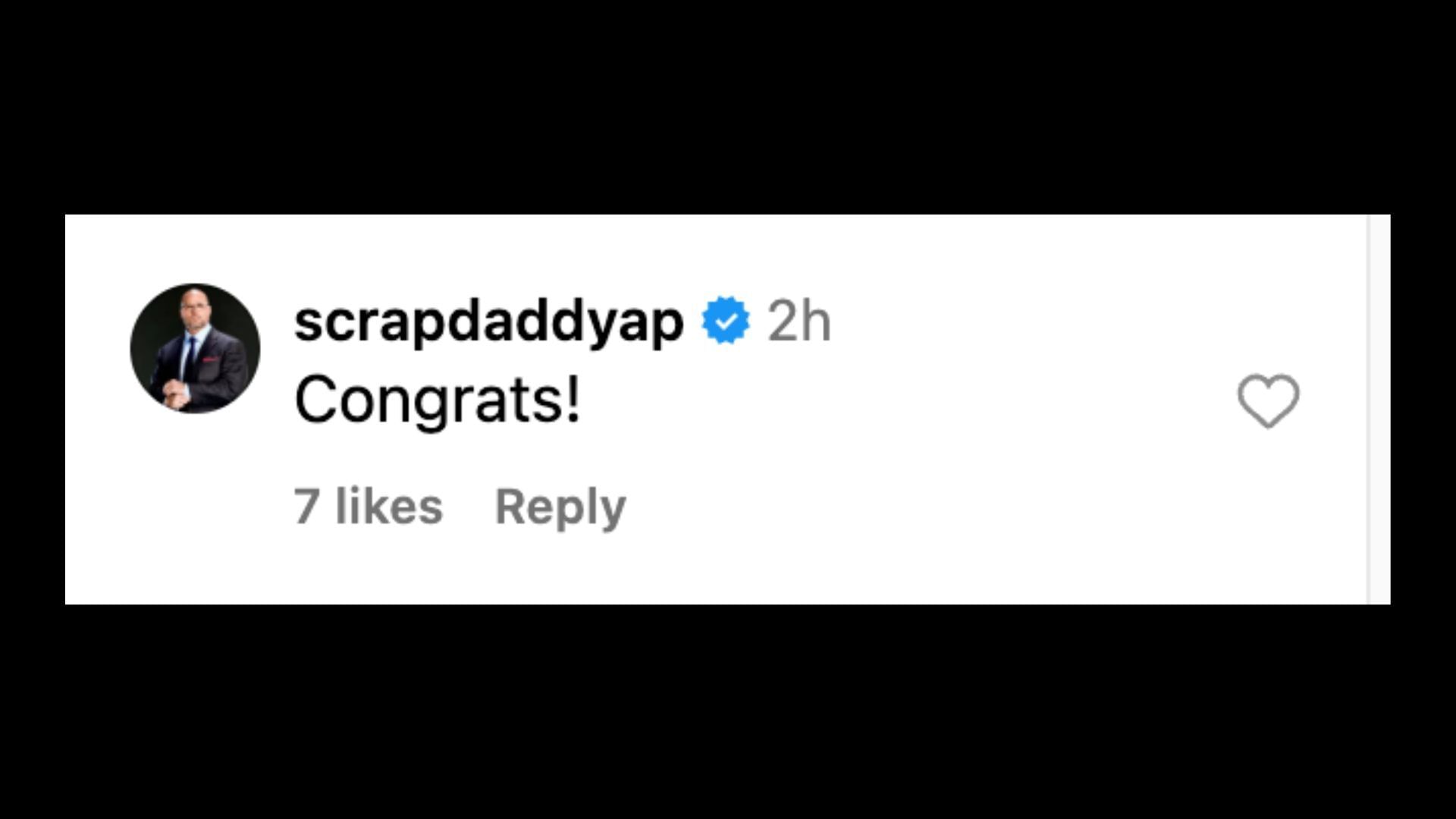 Pearce reacted to the popular star&#039;s message on social media. [Image credit: Omos on Instagram]