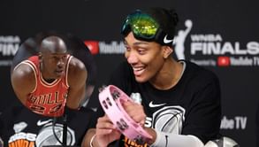 "That’s powerful": A'ja Wilson shares true feelings on being serenaded as the 'Michael Jordan of WNBA'