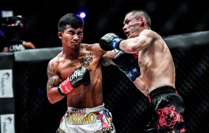 THROWBACK FIGHT: Rodtang exposes his chin to Tagir Khalilov for free hits