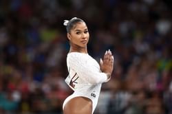 "Let's go"- Jordan Chiles' UCLA gymnastics teammates cheer with excitement as they attend Olympian's TikTok night dance with DWTS partner Ezra Sosa