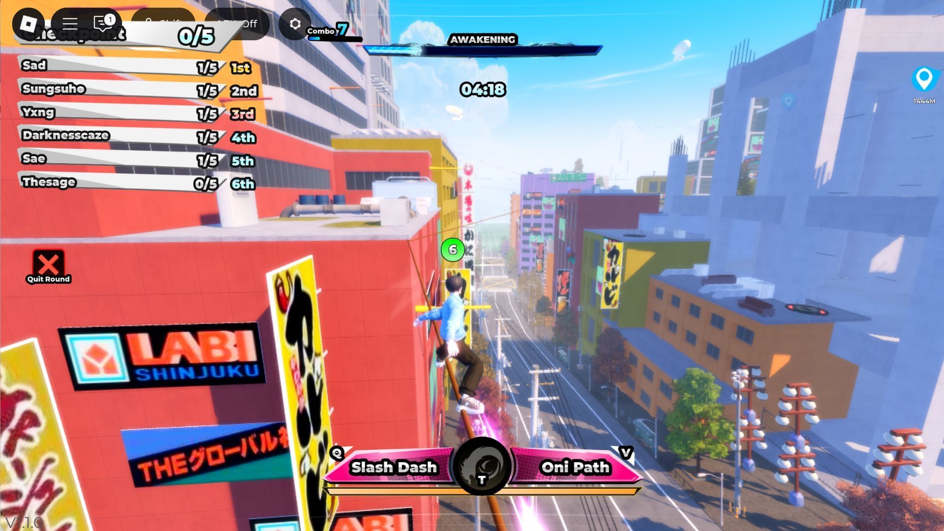 The race begins (Image via Roblox)