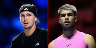 "Alexander Zverev about to lose 1R and blame Carlos Alcaraz" - Fans react to Spaniard's assessment of new courts at Paris Masters