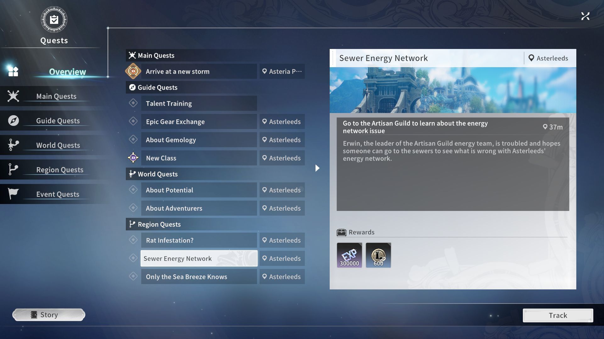Side quest with a lot of EXP (Image via A Plus) 