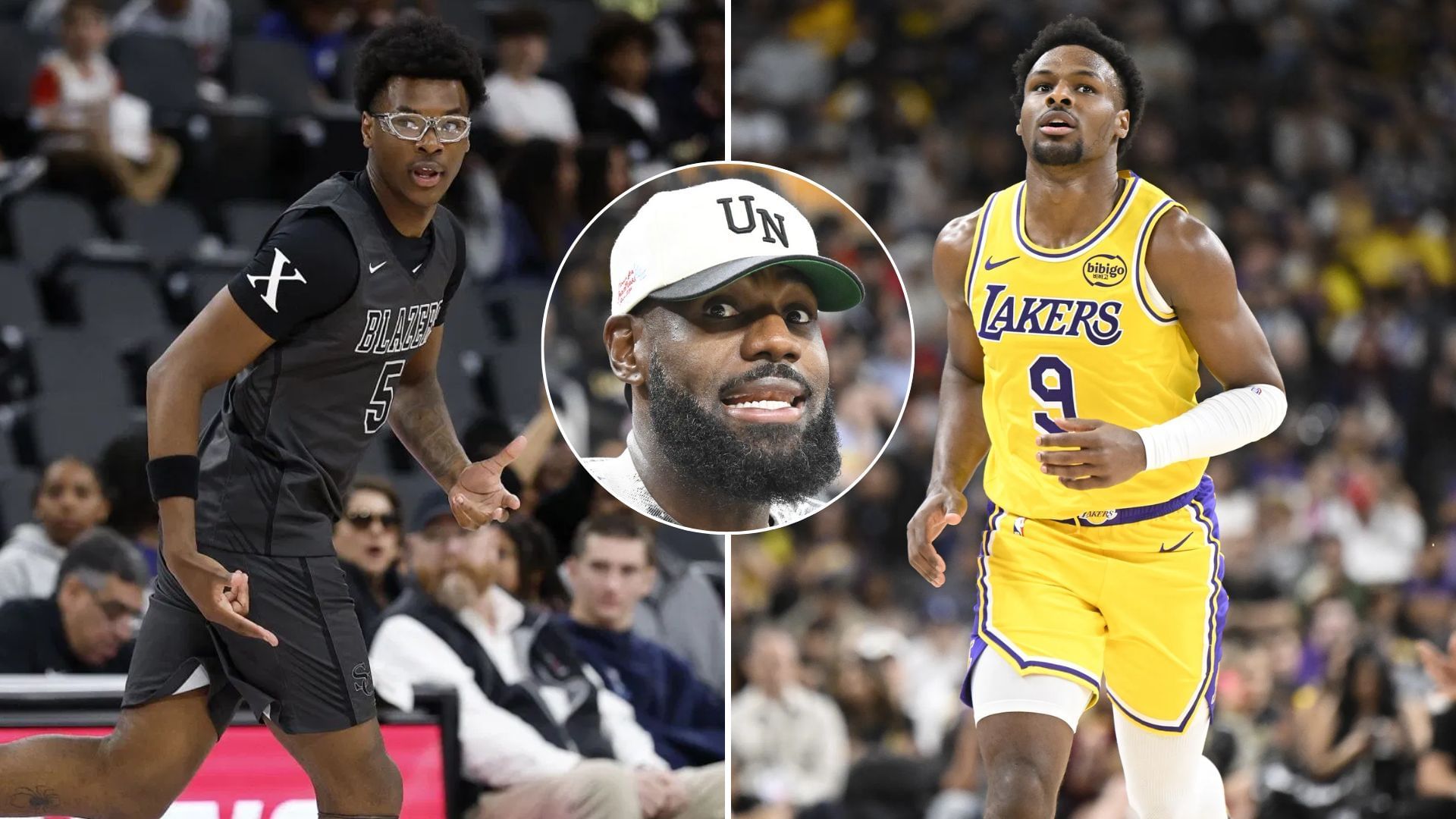 NBA fans react to seemingly less hype around Bryce James compared to Bronny James