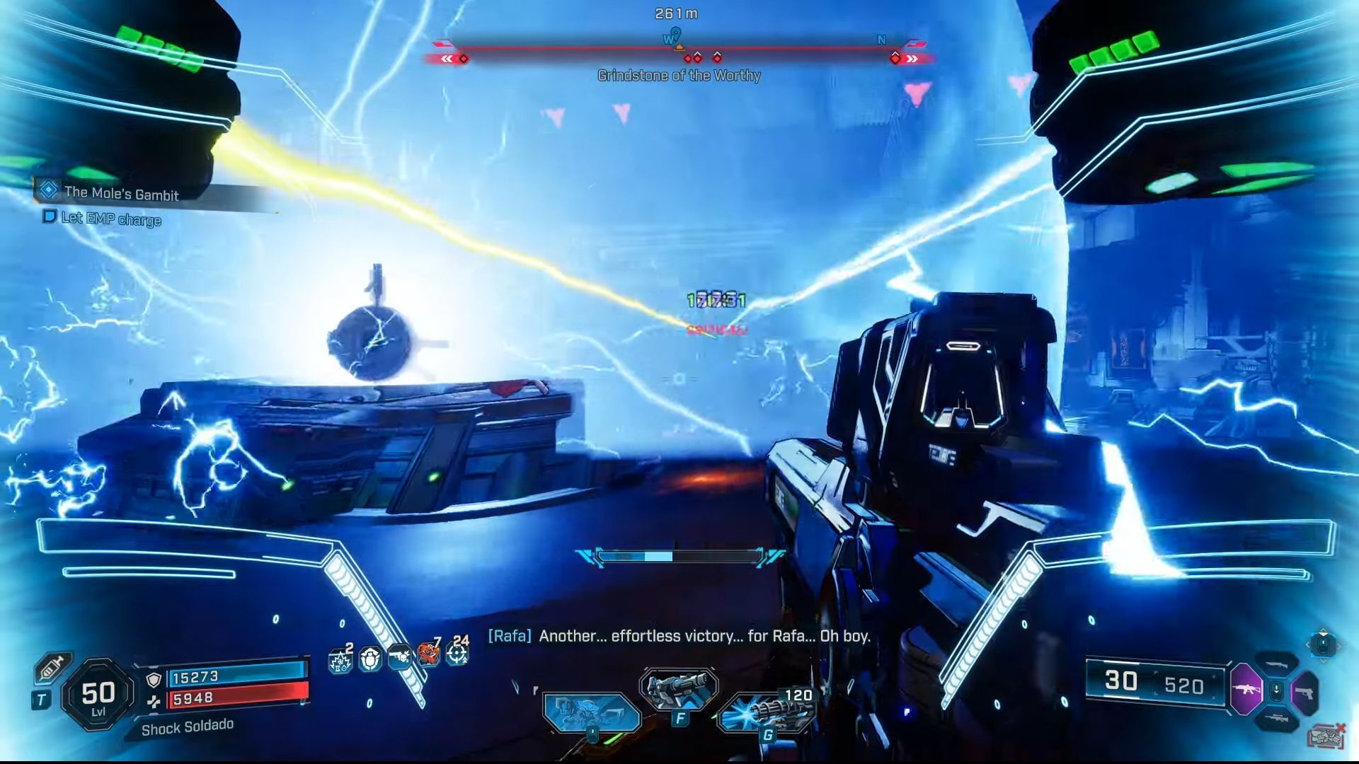 EMP activates after charging (Image via Youtube/@WoWQuest)