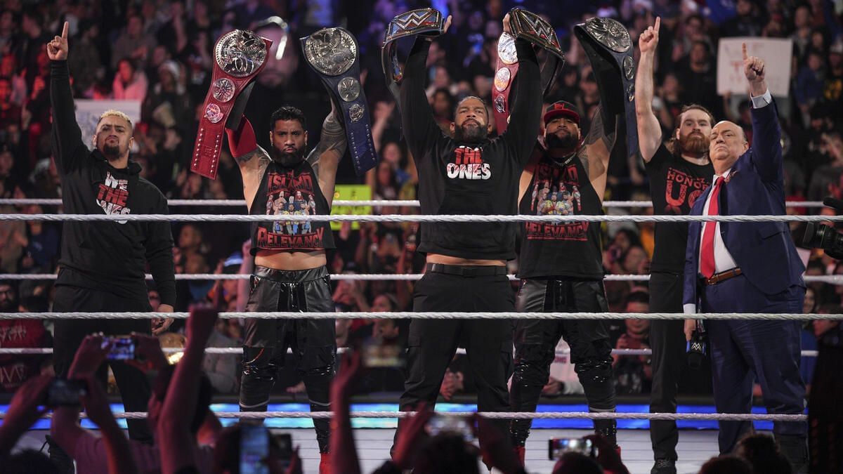 The Bloodline (Image Credits: WWE.com)