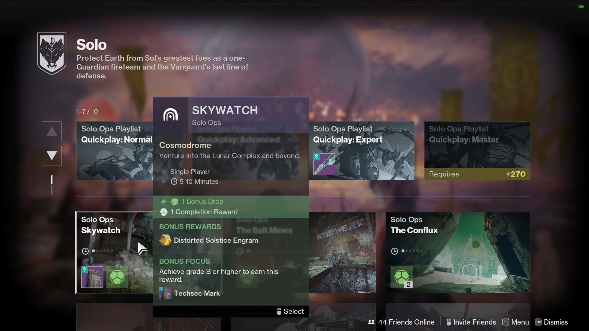 Solo Ops in Destiny 2 (Image via Bungie) 