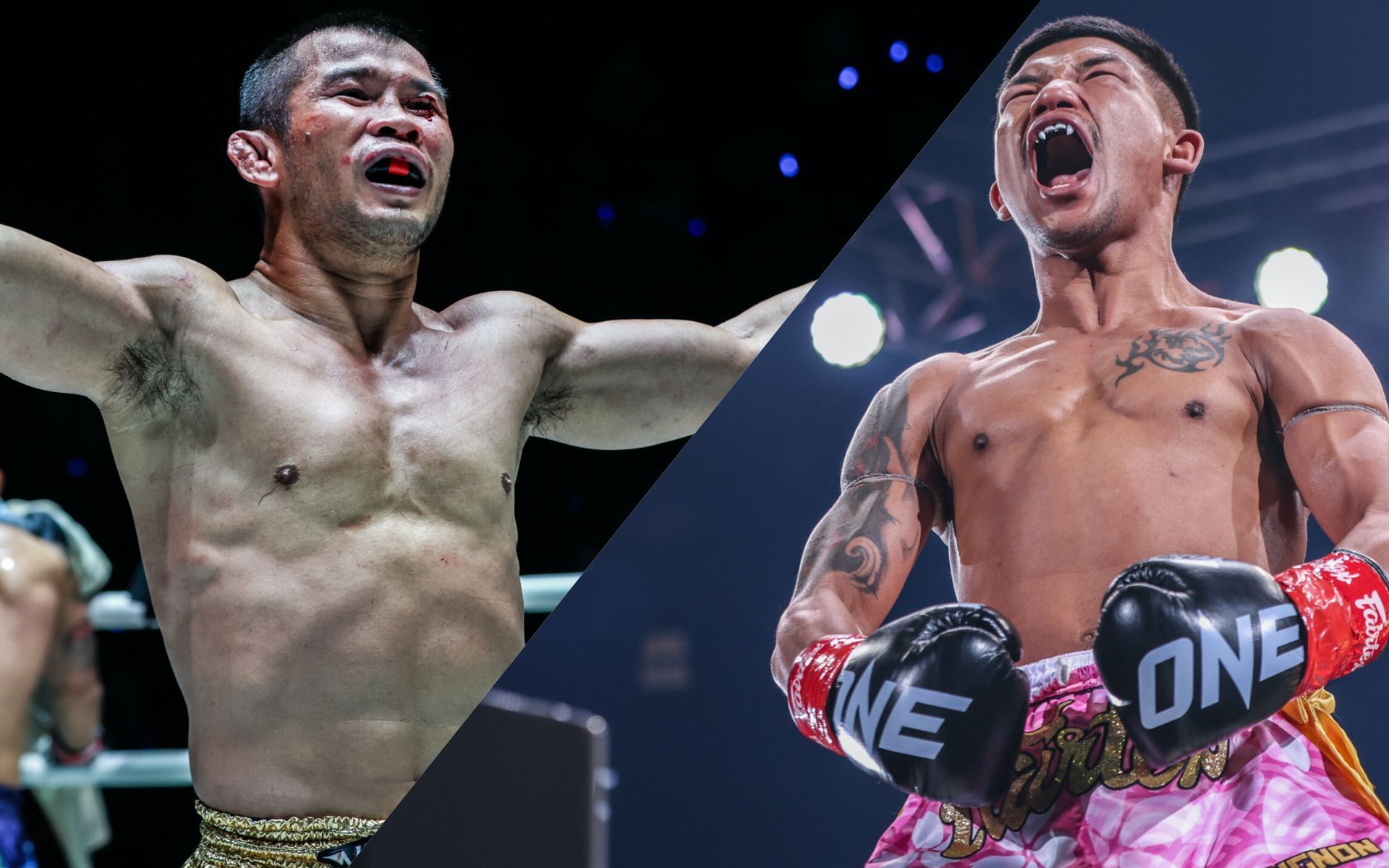 Nong-O (L) vs Rodtang (R) | Image by ONE Championship