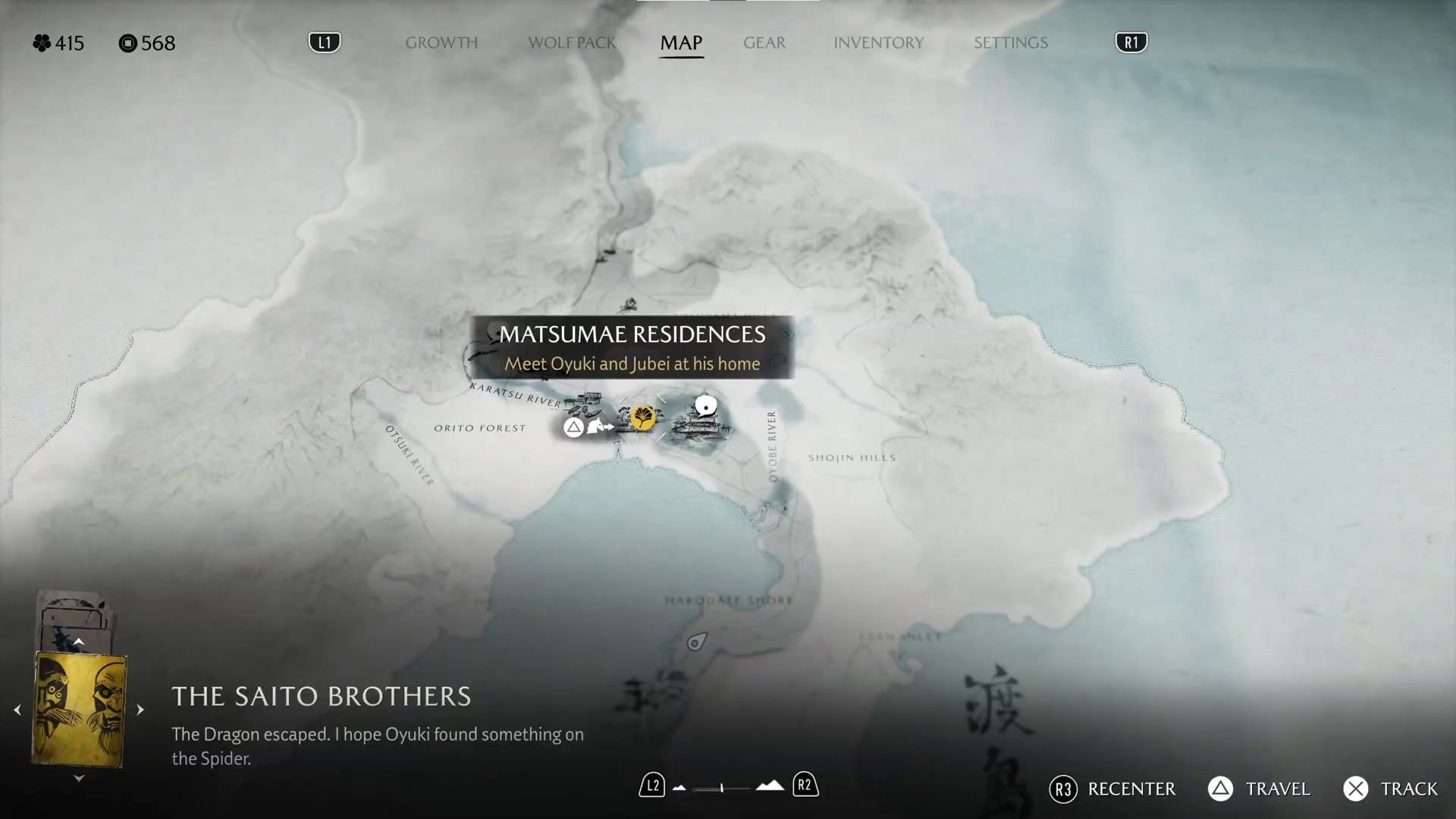 To Catch a Spider quest location (Image via Sportskeeda Gaming || Sucker Punch)