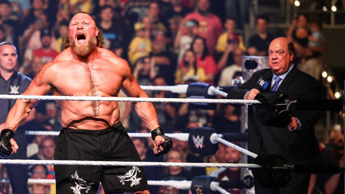 Brock Lesnar and Paul Heyman. [Image via WWE.com]