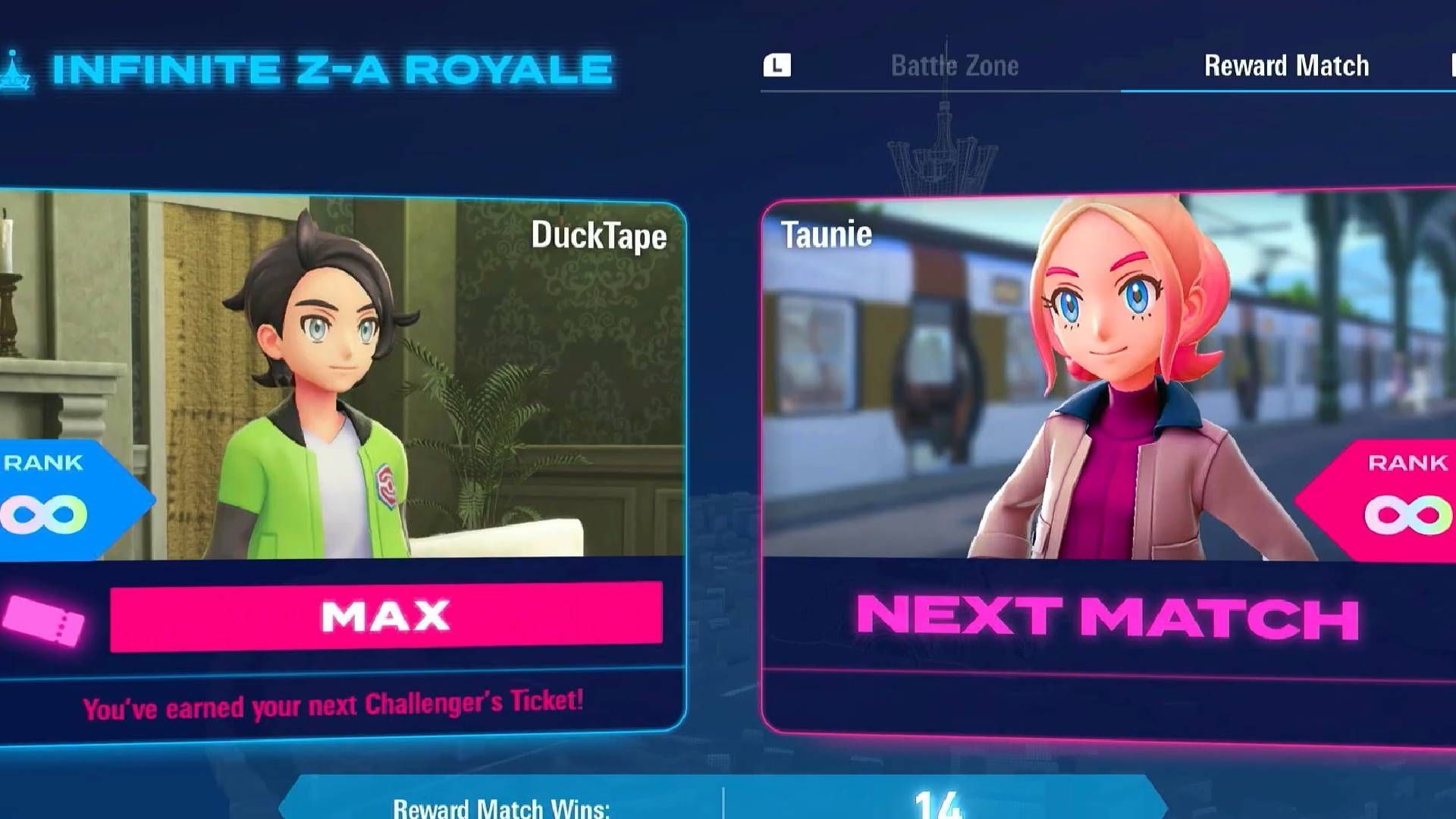 Fight against Taunie (Image via TPC || YouTube@DuckTape Gaming)