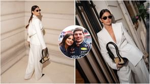 Max Verstappen's girlfriend Kelly Piquet sets fashion statement in an all-white suit