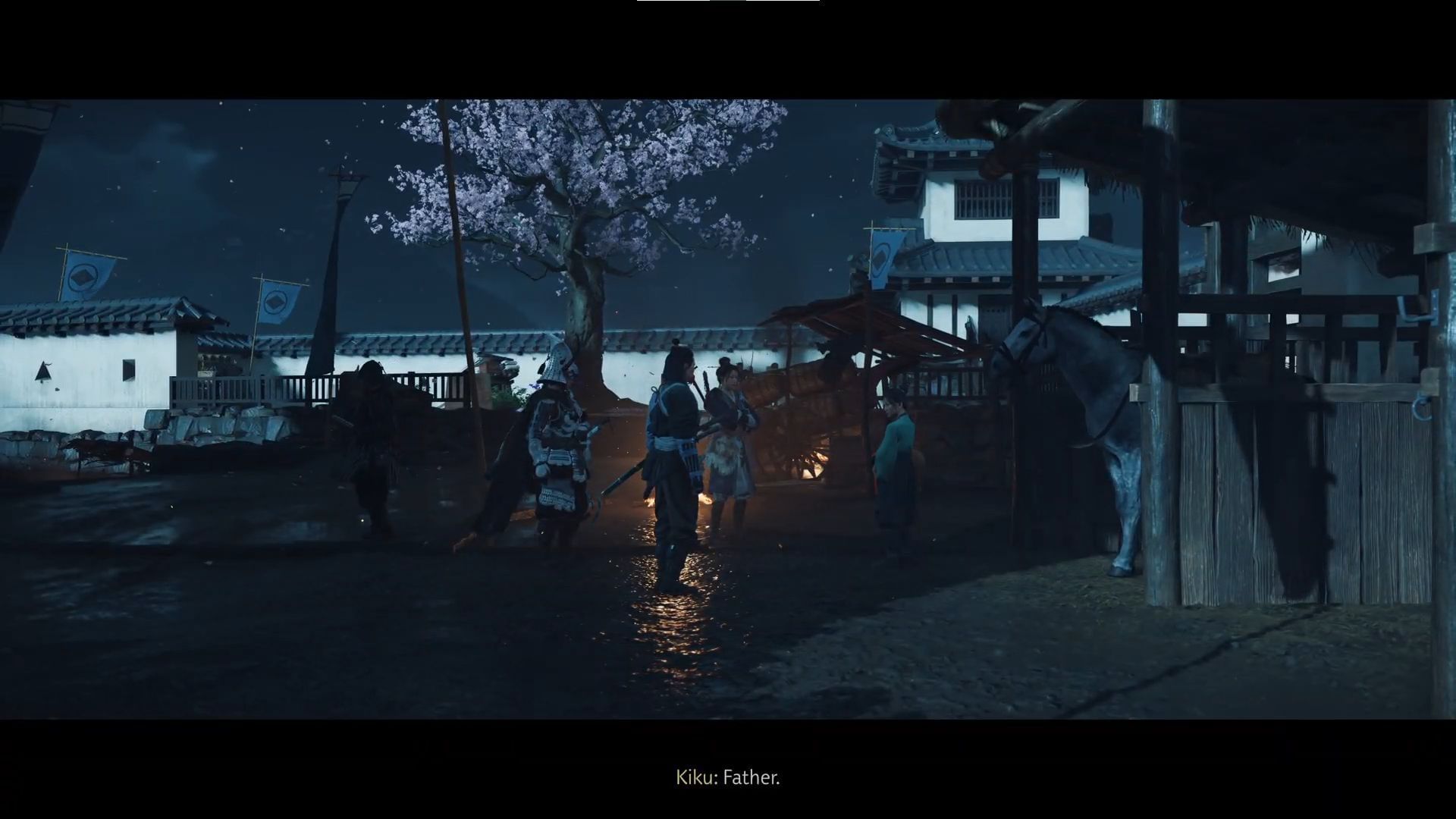 Reach out to Kiku at the staple (Image via Sportskeeda Gaming || Sucker Punch)
