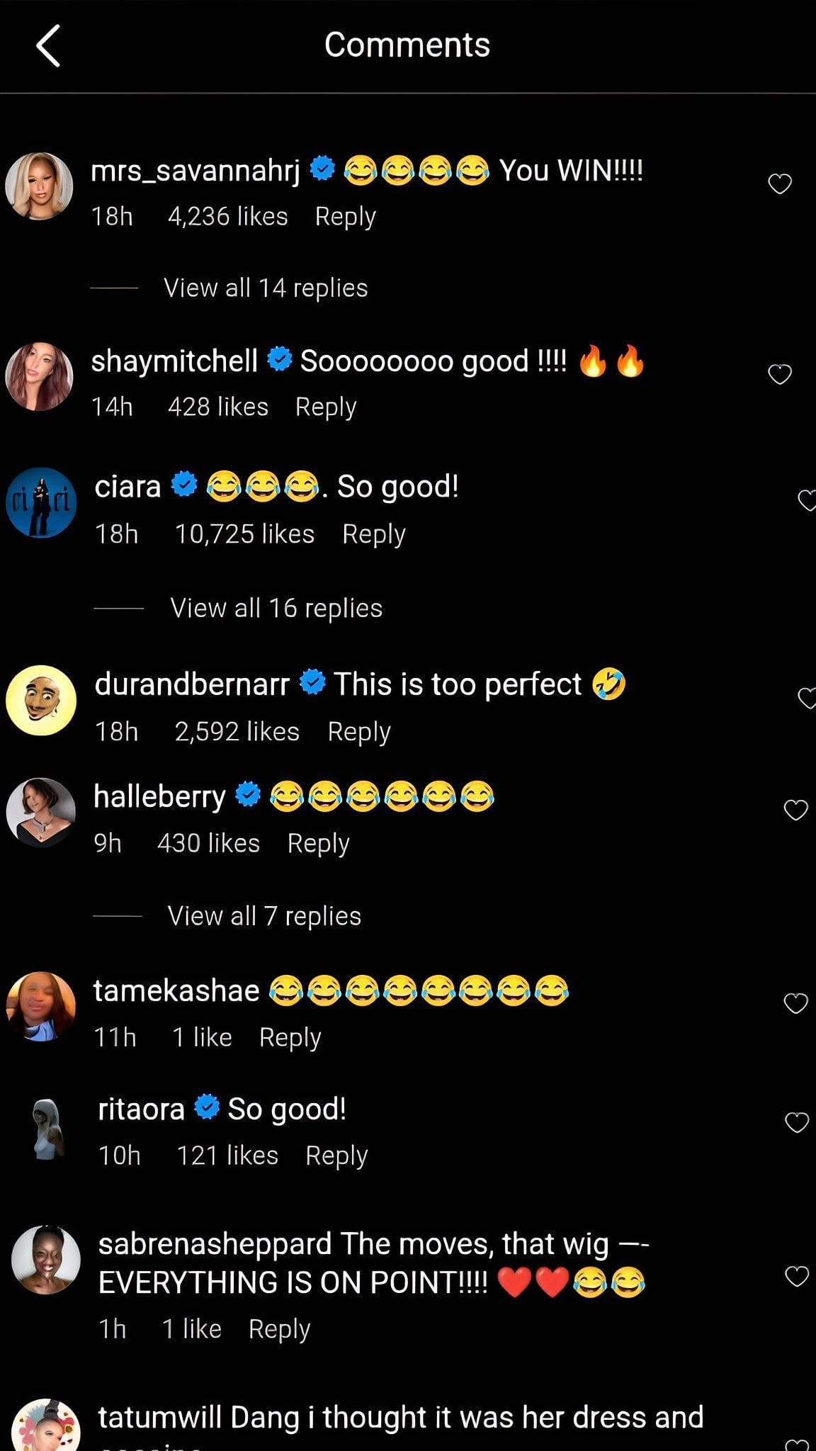 Comments on the post