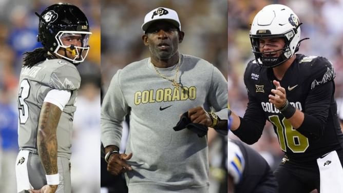 Deion Sanders breaks silence on potential Colorado QB change after Kaidon Salter, JuJu Lewis & Ryan Staub fumble in three losses