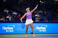 Pegula at the 2025 Wuhan Open - Day 6 - Source: Getty