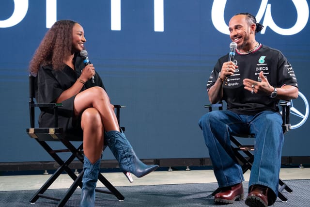 Naomi Schiff explains why Lewis Hamilton became her 'identifiable role model '