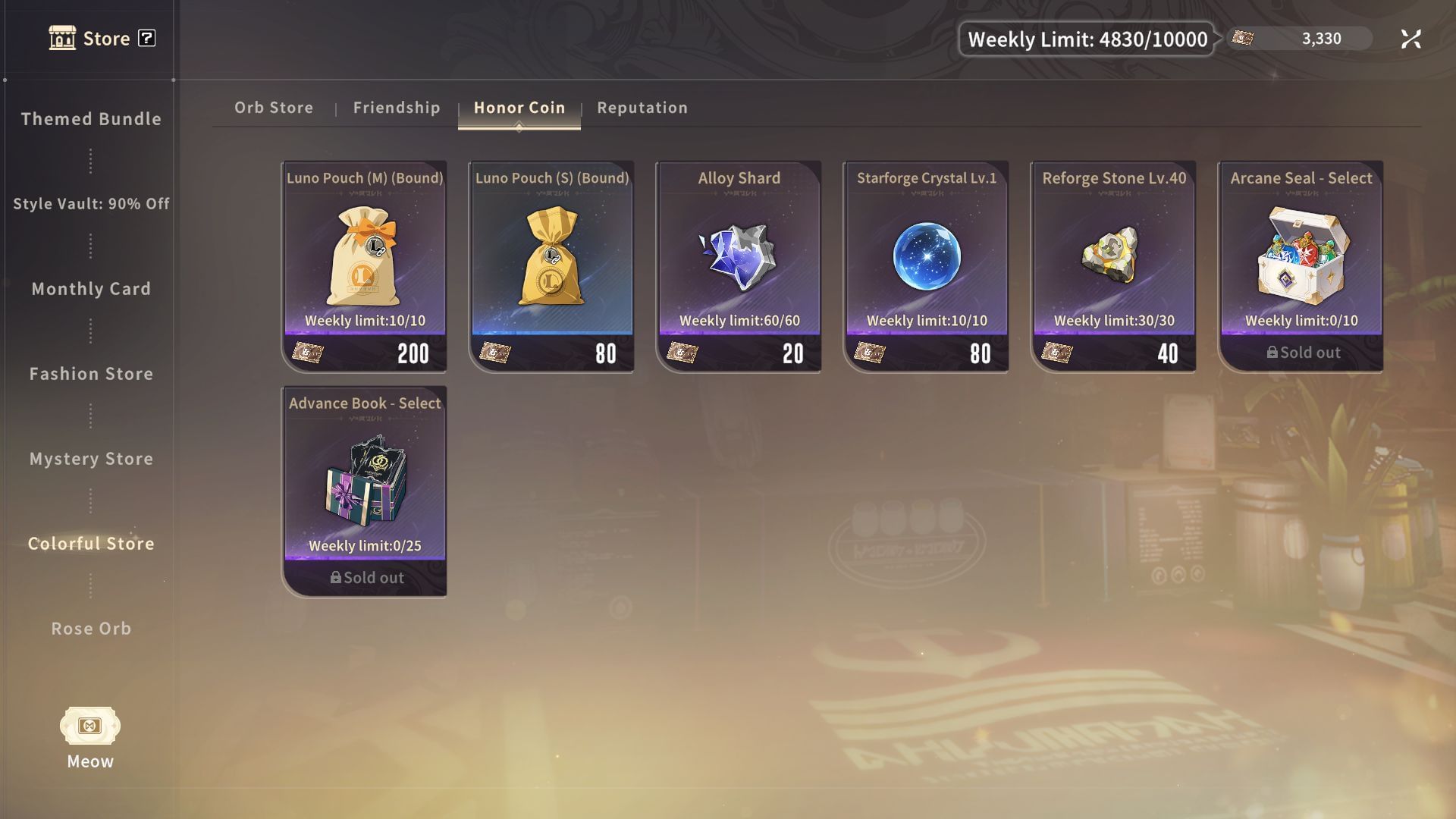 Get the Advance Books and Arcane Seals first (Image via A Plus)