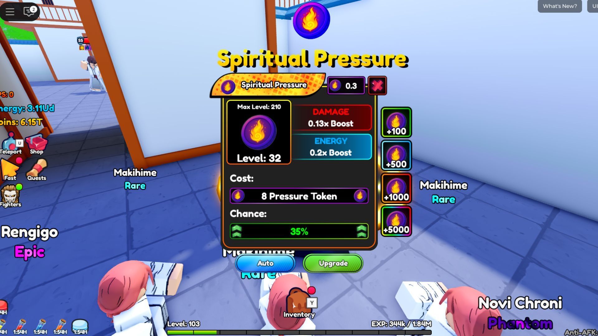 There are a total of three gachas in Soul Society (Image via Roblox)