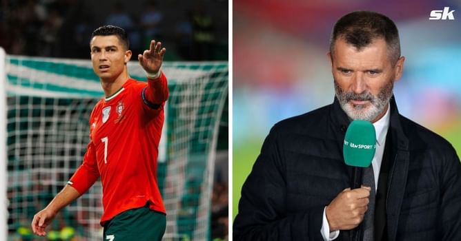 "Is he pressing though?" - Manchester United legend Roy Keane makes sarcastic claim as Cristiano Ronaldo scores brace for Portugal
