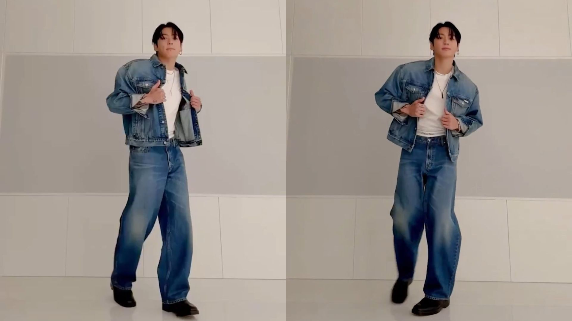 BTS&#039; Jungkook (Image via X/@CalvinKlein)