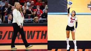 "Pretty impressive stat line"- Dani Busboom Kelly reacts to Harper Murray recording career high hit percentage as Nebraska Volleyball defeats Purdue