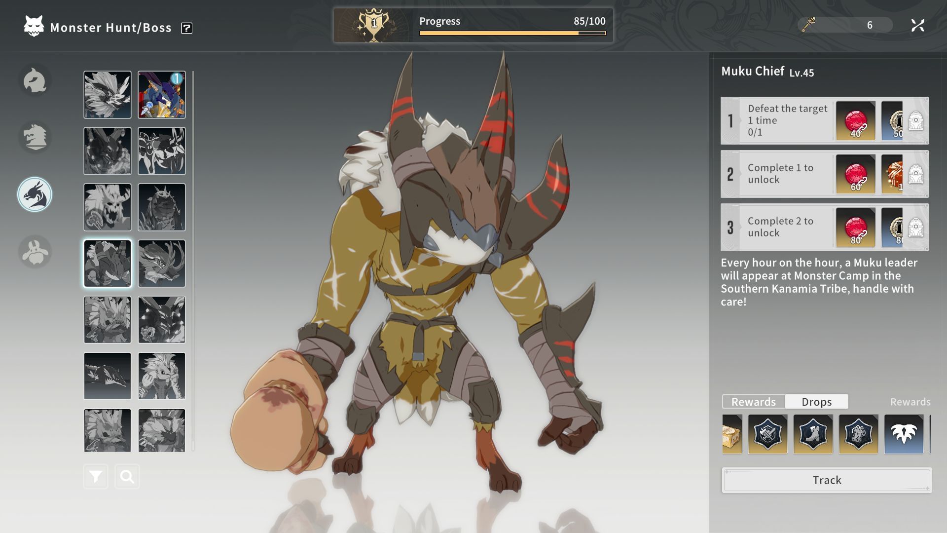 Muku Chief in Blue Protocol: Star Resonance (Image via A Plus)