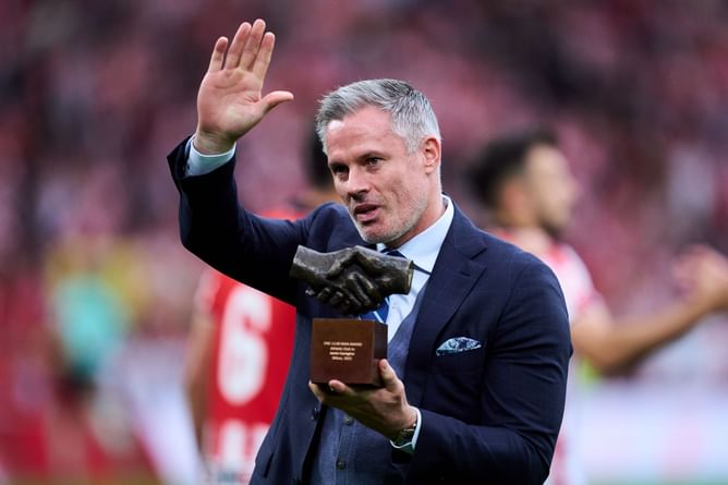 “Fair play to him” - Jamie Carragher says he’s ‘pleased’ for Manchester United star despite being devastated by Liverpool loss