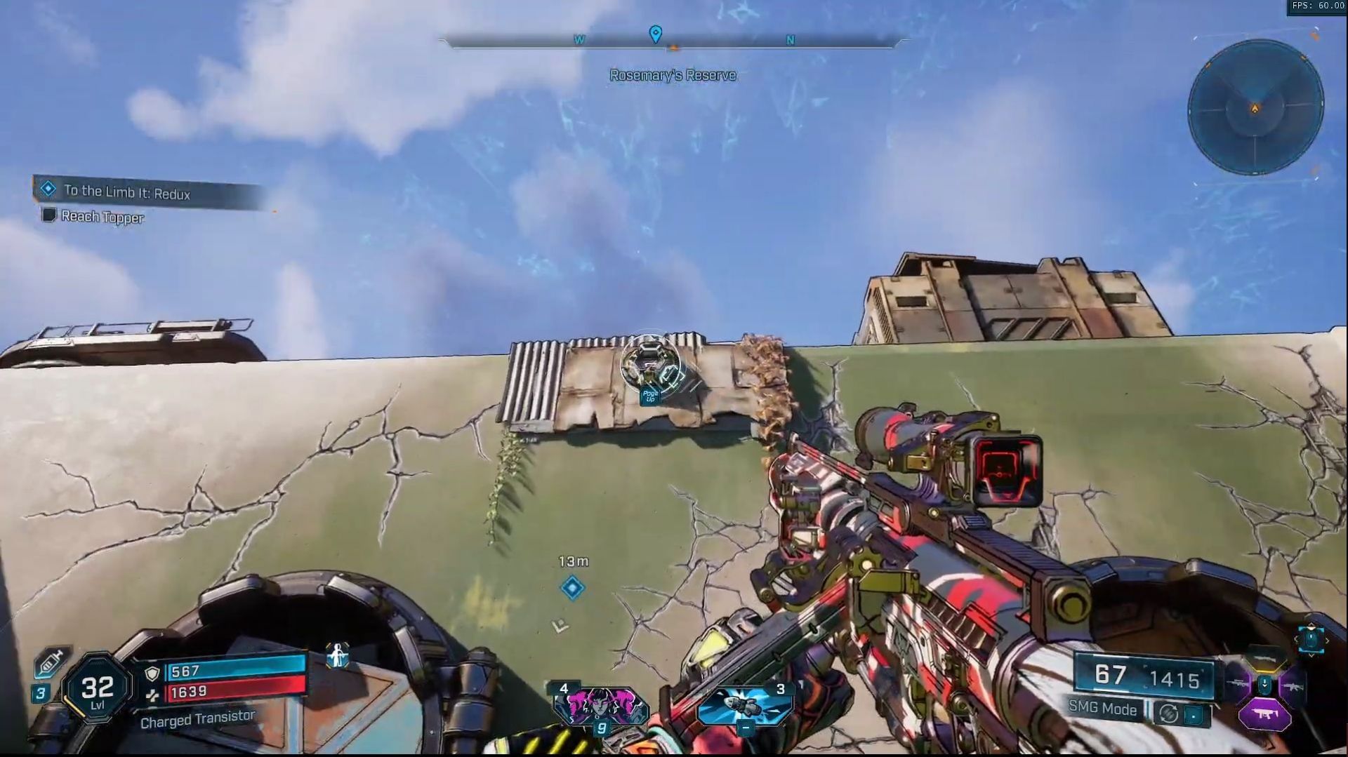 Grapple point on the wall (Image via Youtube/@WoWQuest)
