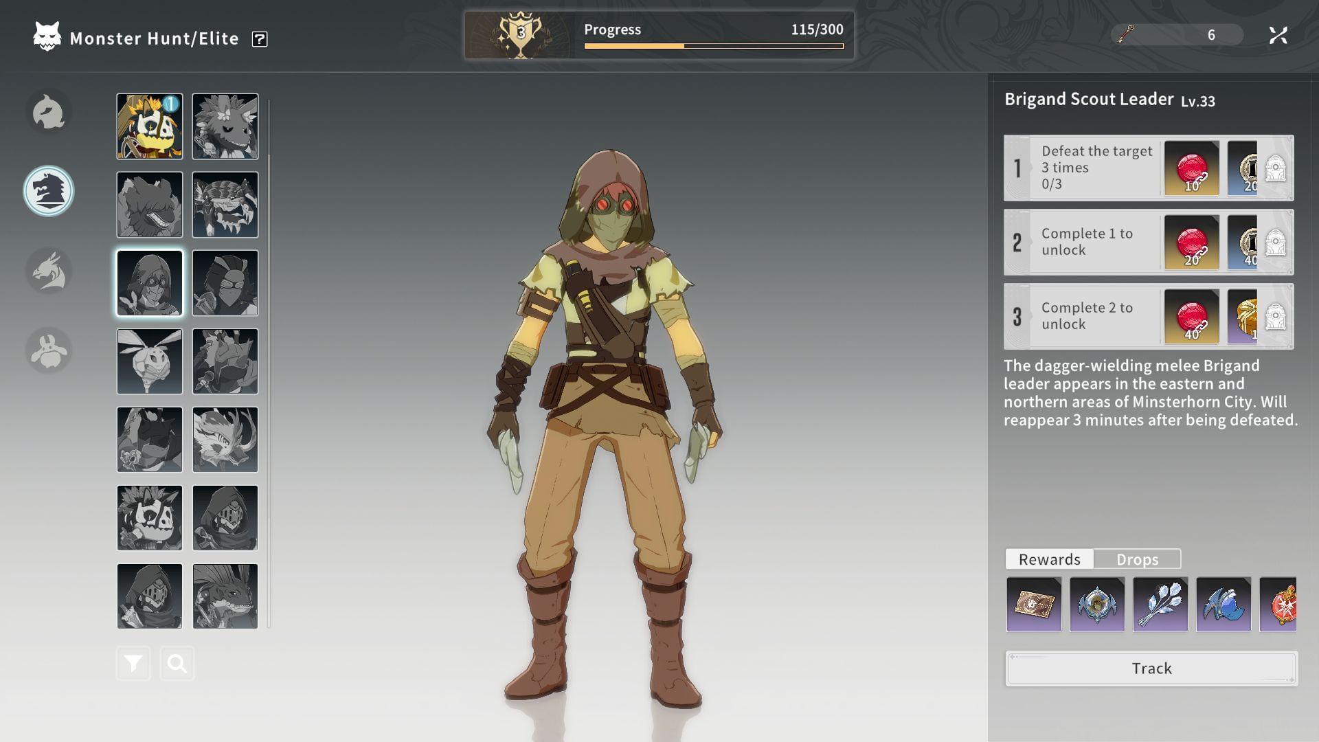 Brigand Scout Leader in Blue Protocol Star Resonance (Image via A Plus)