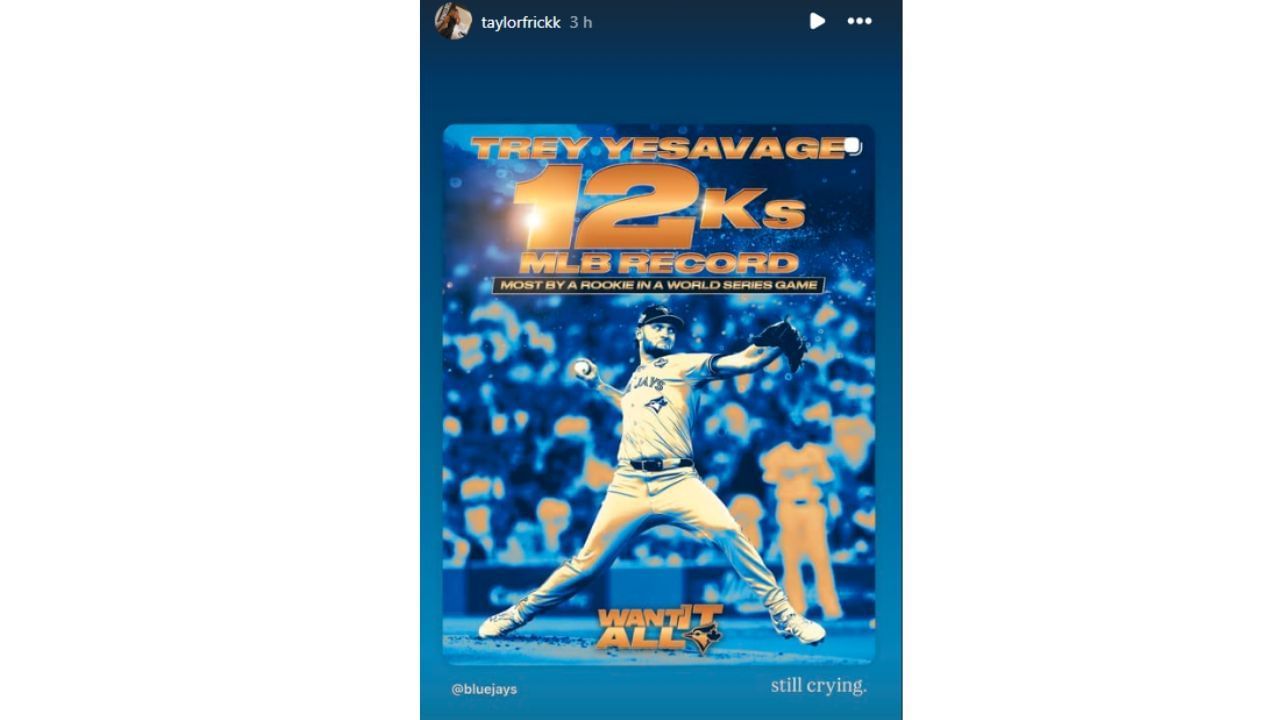 (Image Source-Taylor Frick/Instagram)