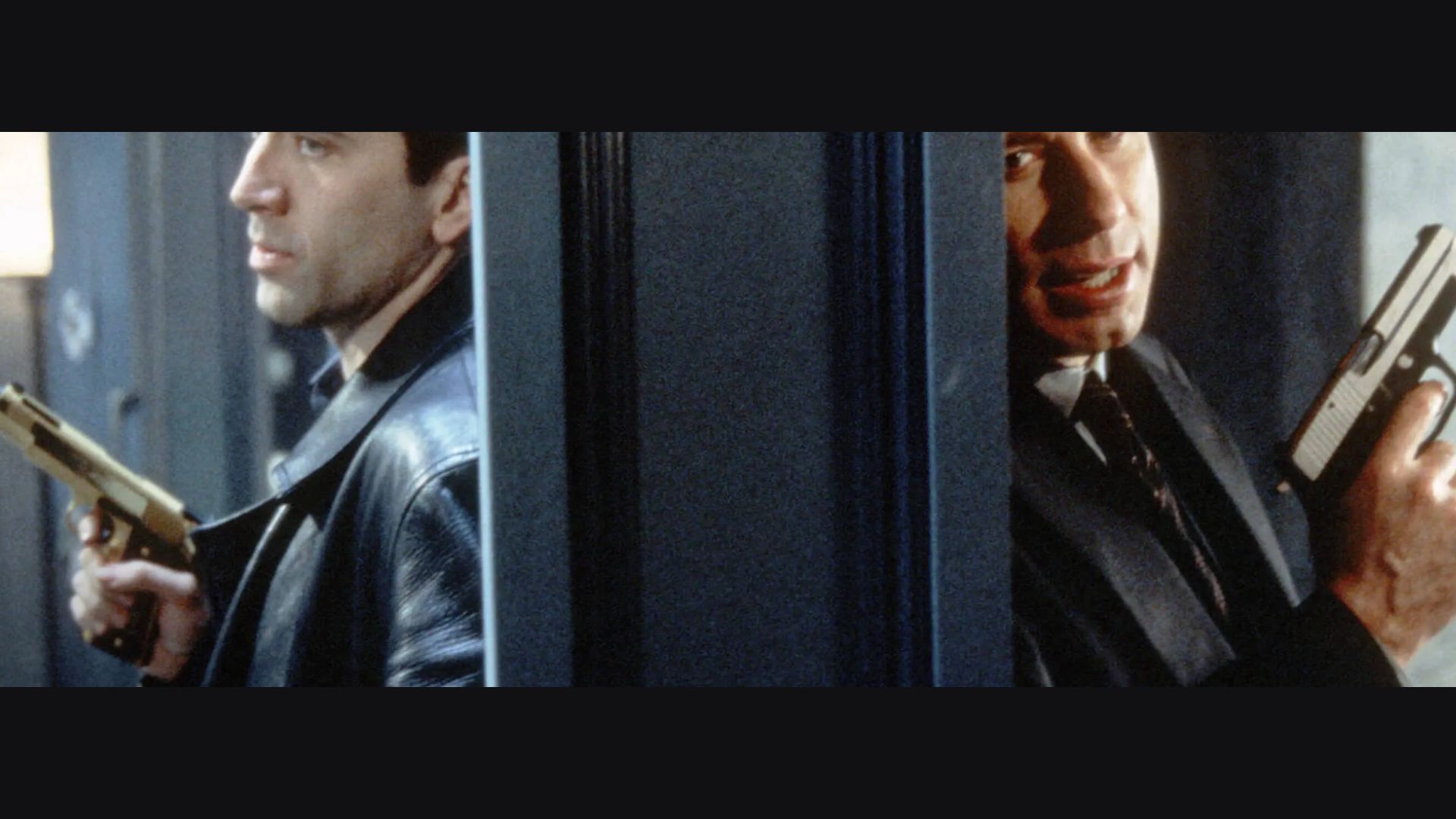 Face/Off is an action thriller directed by John Woo (Image via Apple TV+)
