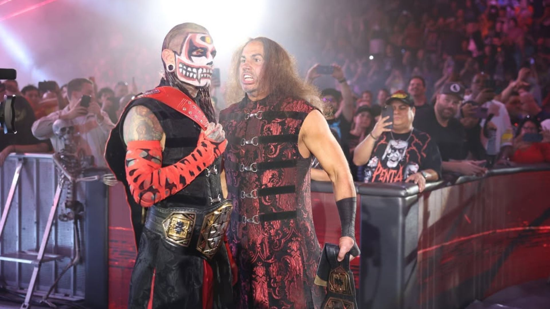 The Hardy Boyz at NXT Halloween Havoc (Image via TNA