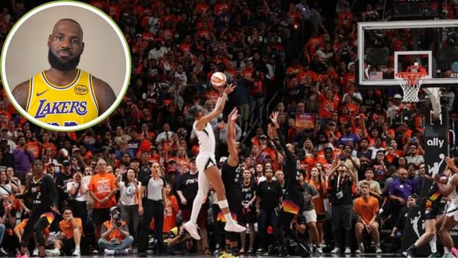 LeBron James drops one-word reaction to $102,000,000,000 brand's blunt remark on A'ja Wilson following Game 3 heroics