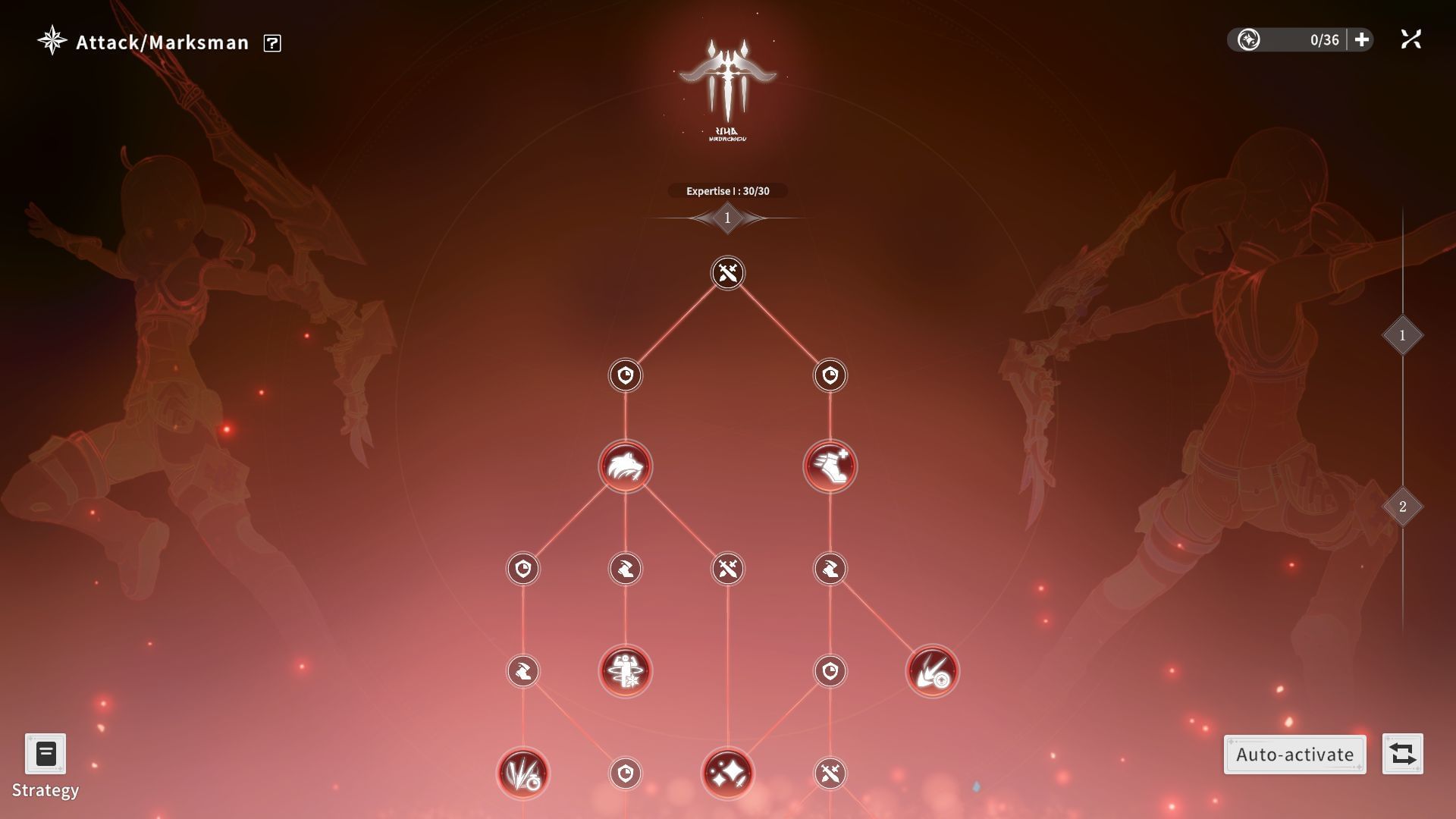Talent Points in Blue Protocol: Star Resonance (Image via A Plus) 