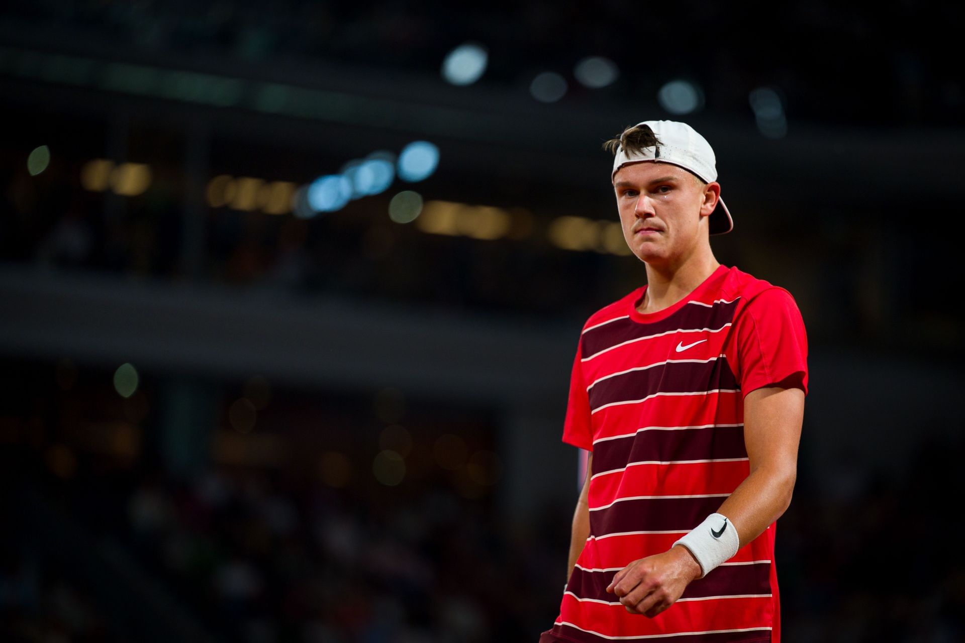 Holger Rune at the 2025 French Open (Source: Getty)