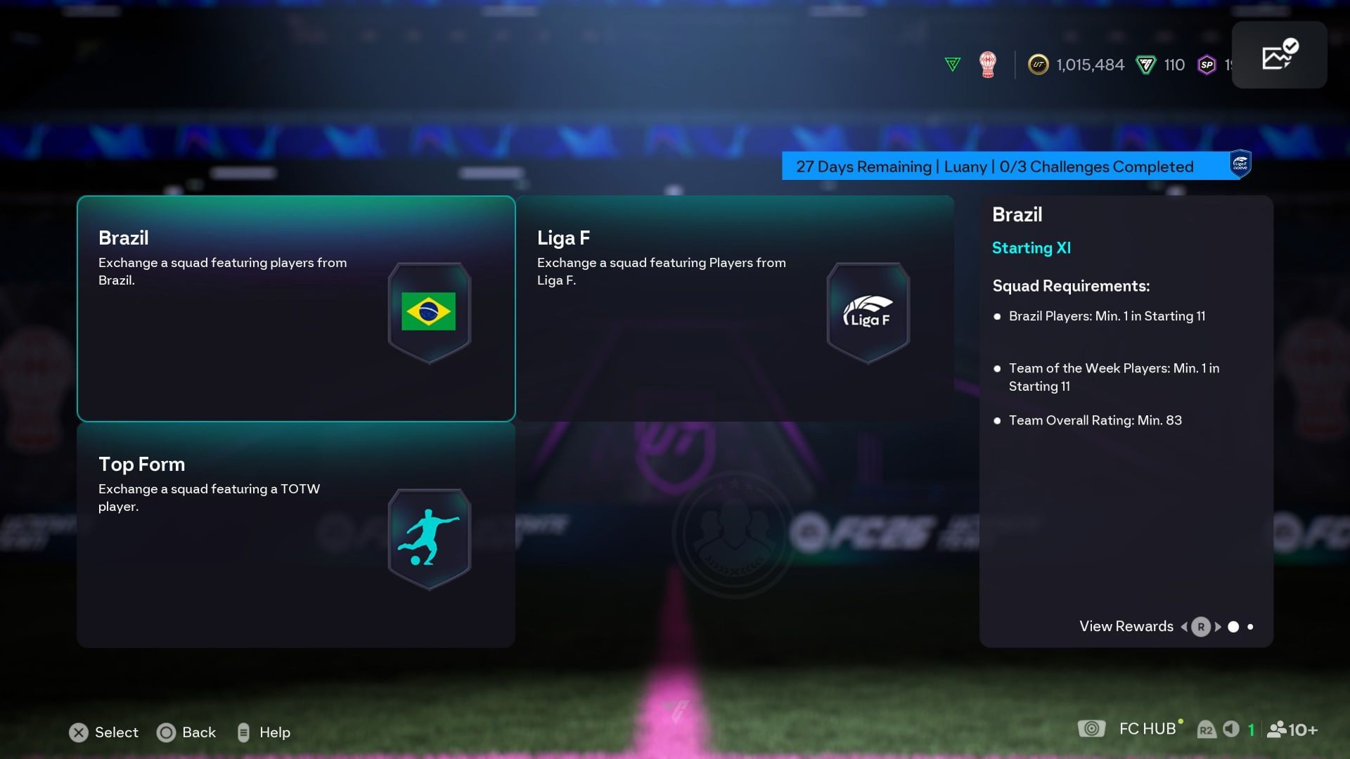The requirements (Image via EA Sports)