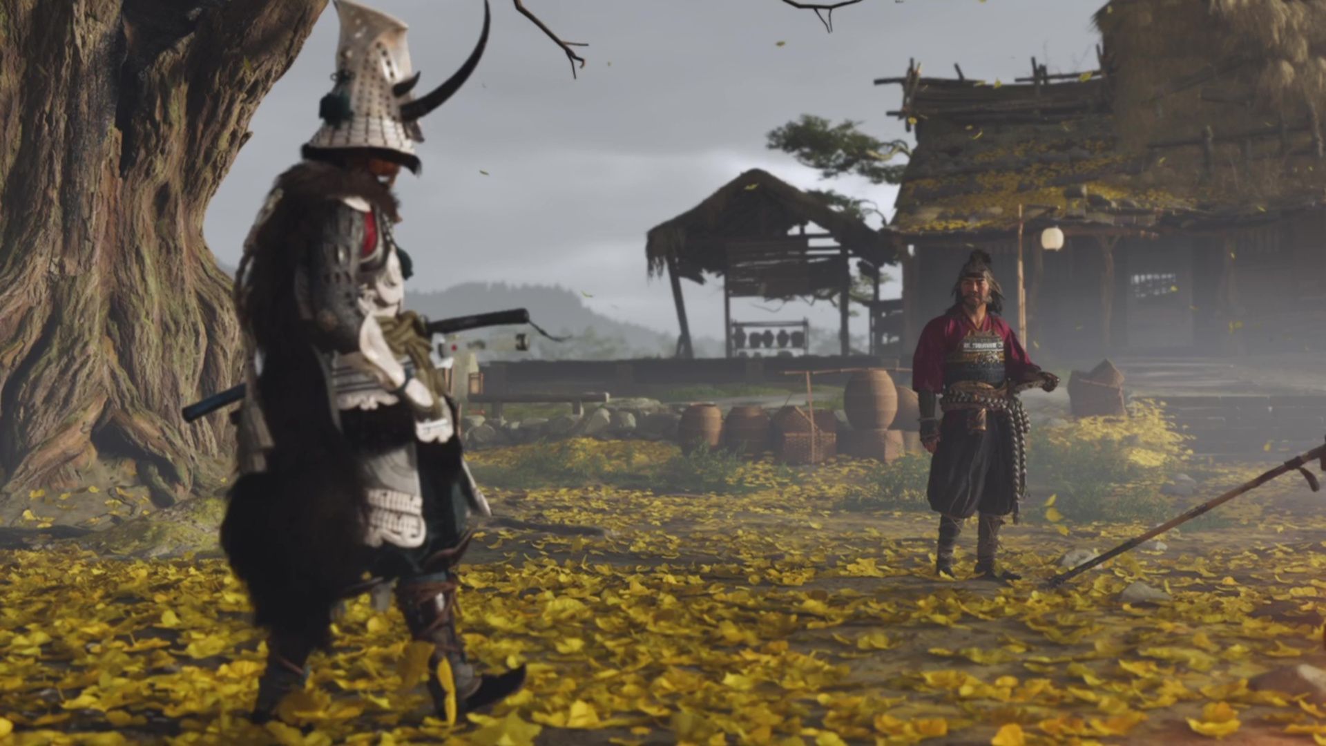 The final battle with Lord Saito at the end (Image via Sucker Punch || Sportskeeda)