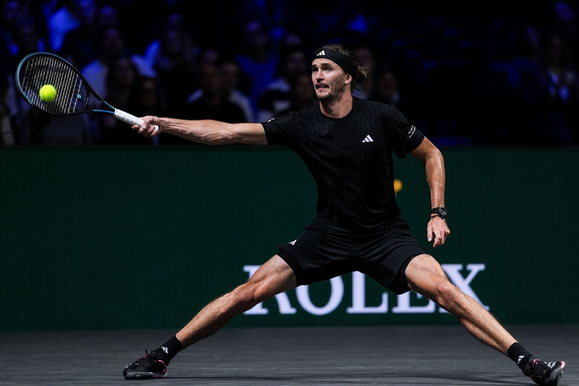 Alexander Zverev at the Paris Masters 2025. (Photo: Getty)